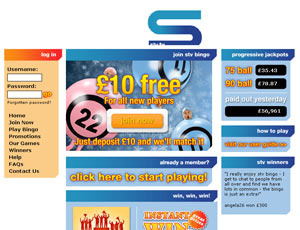 STV Bingo Screenshot